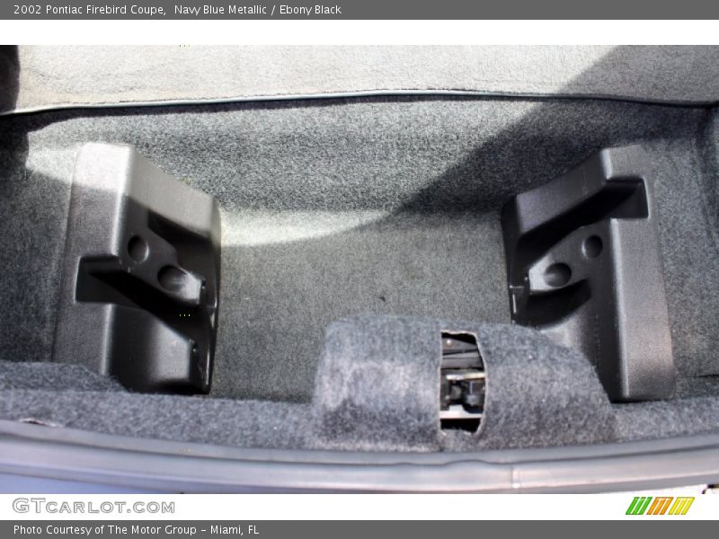Navy Blue Metallic / Ebony Black 2002 Pontiac Firebird Coupe