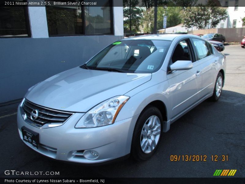 Brilliant Silver / Charcoal 2011 Nissan Altima 2.5 S