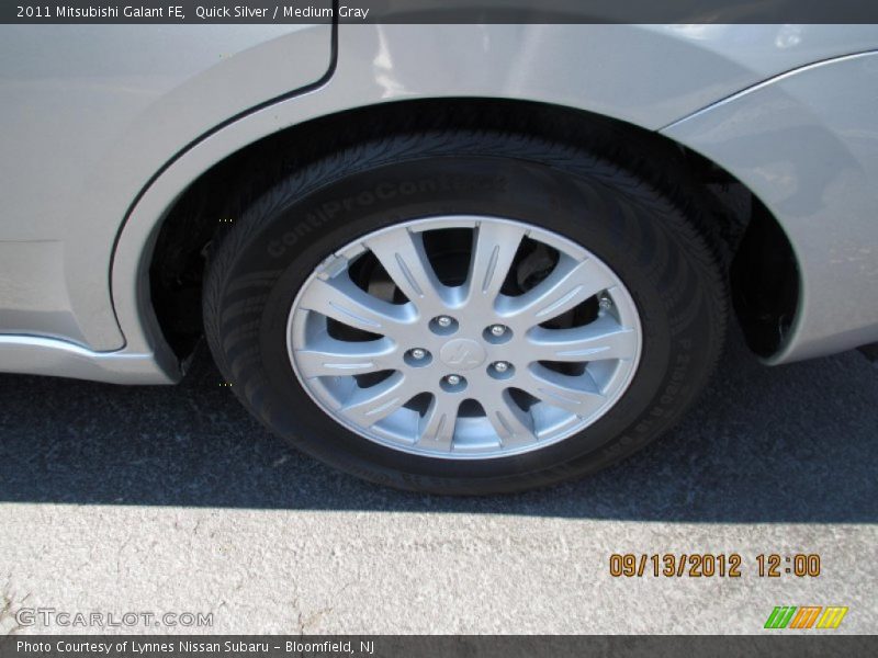 Quick Silver / Medium Gray 2011 Mitsubishi Galant FE