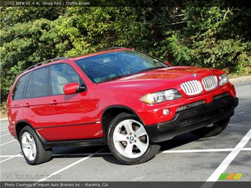  2005 X5 4.4i Imola Red