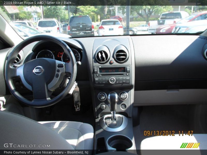 Silver Ice / Black 2009 Nissan Rogue S AWD