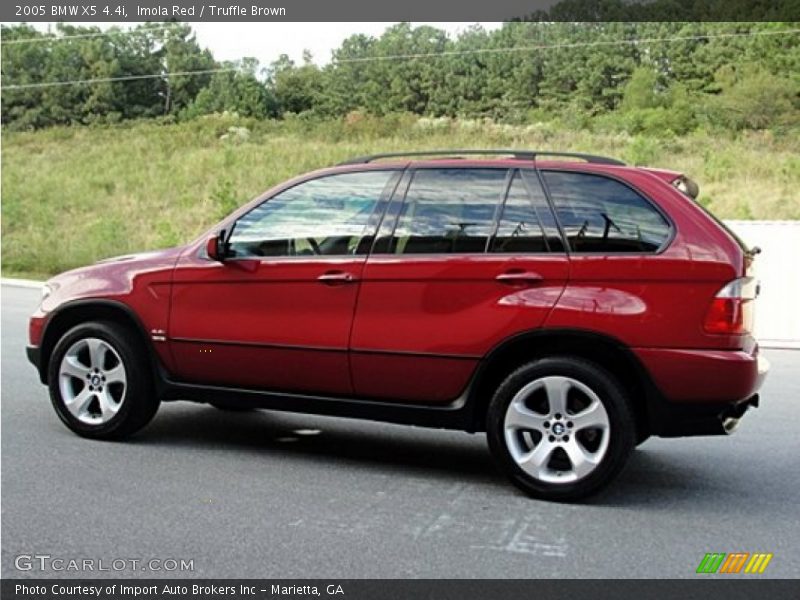  2005 X5 4.4i Imola Red