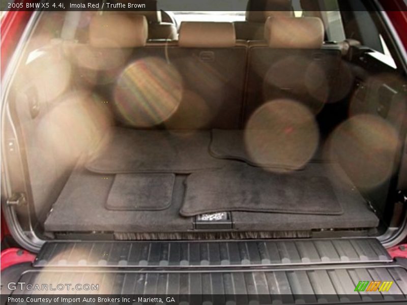 Imola Red / Truffle Brown 2005 BMW X5 4.4i