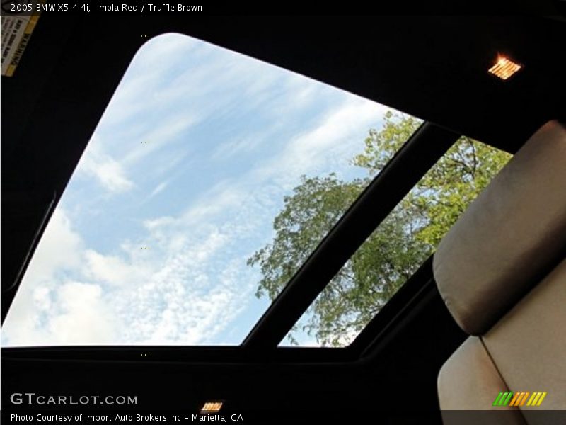 Sunroof of 2005 X5 4.4i