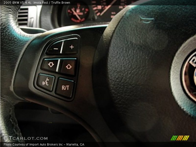 Imola Red / Truffle Brown 2005 BMW X5 4.4i
