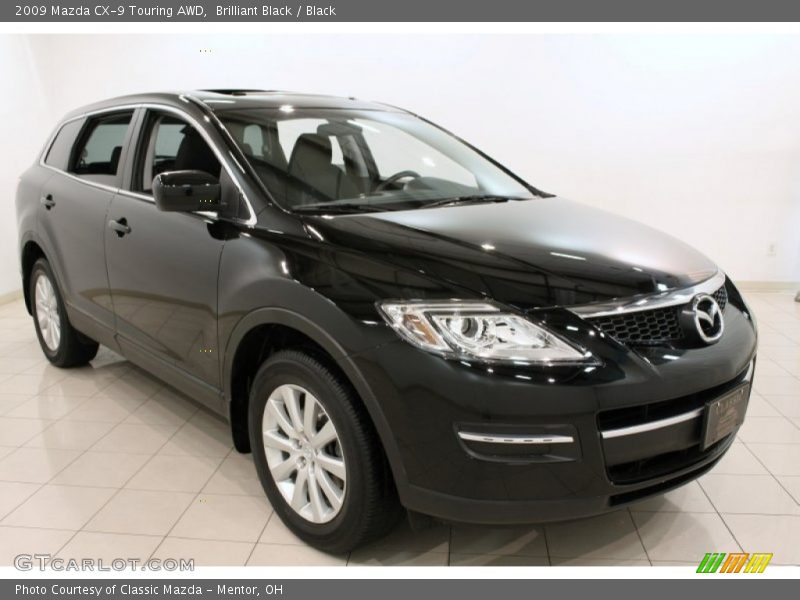 Brilliant Black / Black 2009 Mazda CX-9 Touring AWD