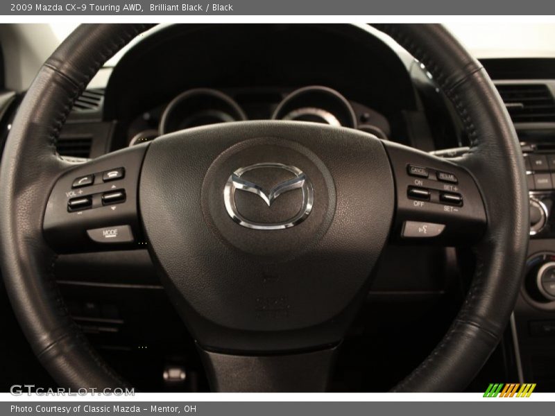 Brilliant Black / Black 2009 Mazda CX-9 Touring AWD