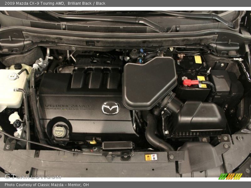 Brilliant Black / Black 2009 Mazda CX-9 Touring AWD