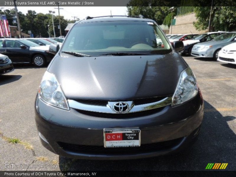 Slate Metallic / Stone 2010 Toyota Sienna XLE AWD