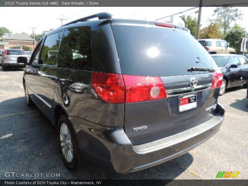 Slate Metallic / Stone 2010 Toyota Sienna XLE AWD