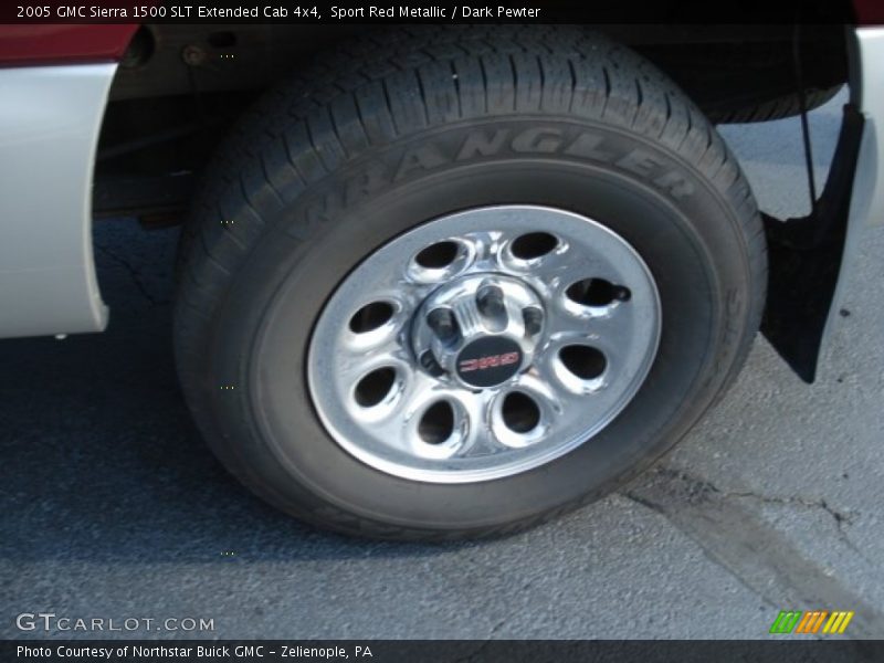 Sport Red Metallic / Dark Pewter 2005 GMC Sierra 1500 SLT Extended Cab 4x4