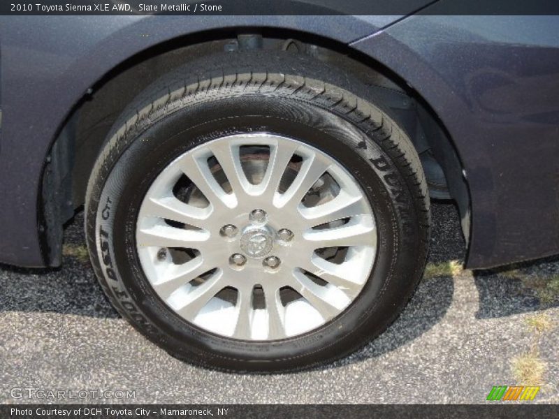 Slate Metallic / Stone 2010 Toyota Sienna XLE AWD
