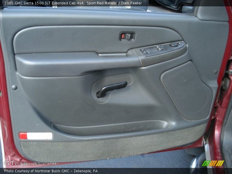 Sport Red Metallic / Dark Pewter 2005 GMC Sierra 1500 SLT Extended Cab 4x4