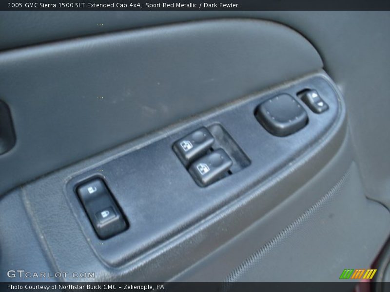 Sport Red Metallic / Dark Pewter 2005 GMC Sierra 1500 SLT Extended Cab 4x4