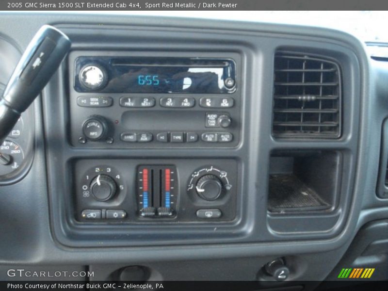 Sport Red Metallic / Dark Pewter 2005 GMC Sierra 1500 SLT Extended Cab 4x4