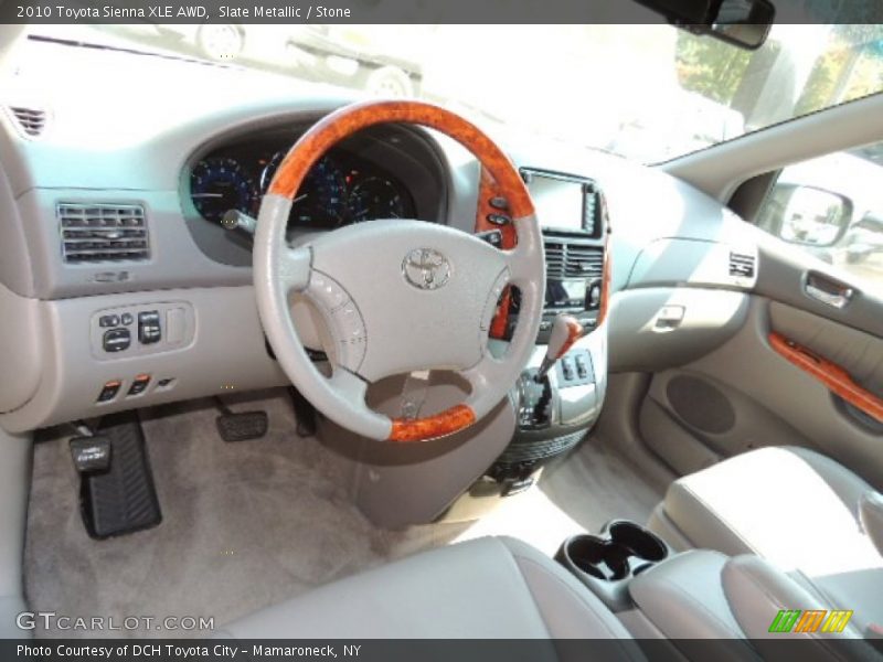 Slate Metallic / Stone 2010 Toyota Sienna XLE AWD
