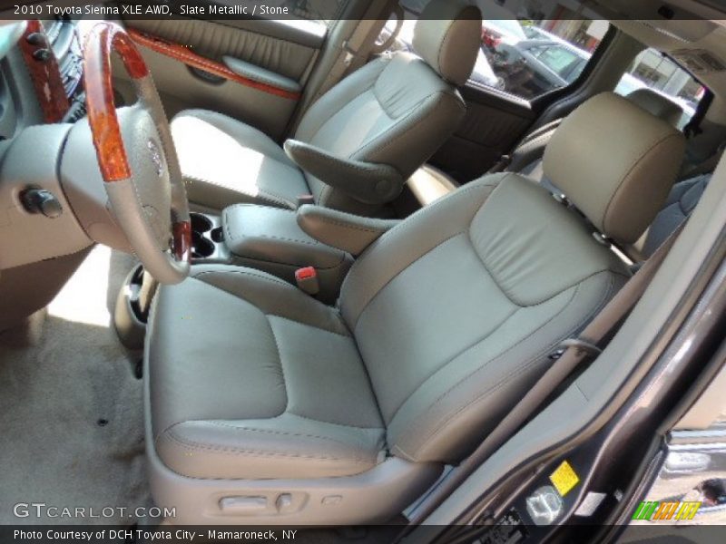 Slate Metallic / Stone 2010 Toyota Sienna XLE AWD
