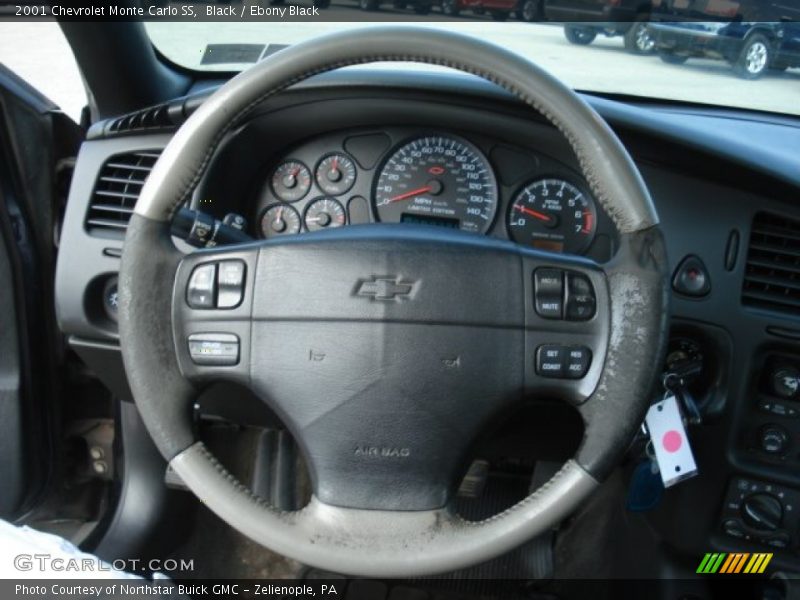 Black / Ebony Black 2001 Chevrolet Monte Carlo SS