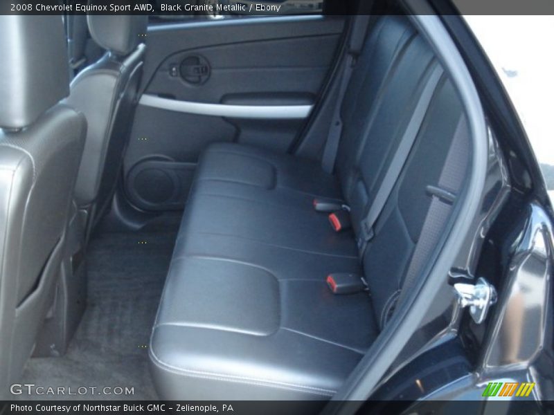 Black Granite Metallic / Ebony 2008 Chevrolet Equinox Sport AWD