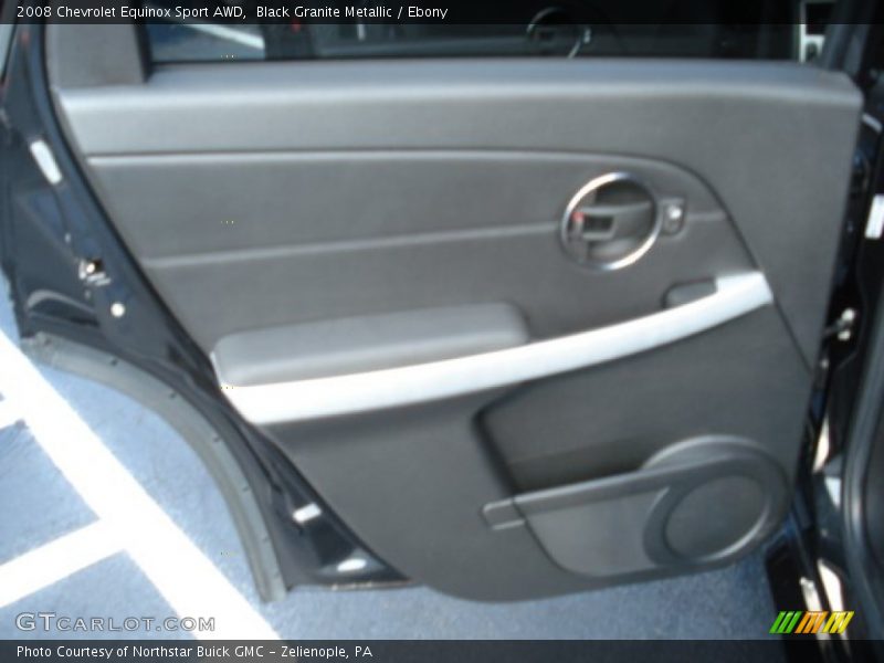 Black Granite Metallic / Ebony 2008 Chevrolet Equinox Sport AWD