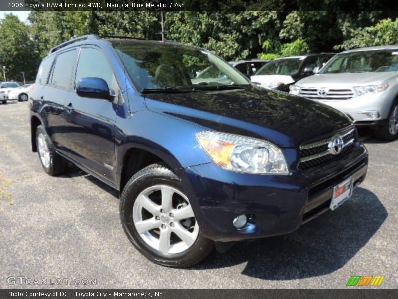 Nautical Blue Metallic / Ash 2006 Toyota RAV4 Limited 4WD