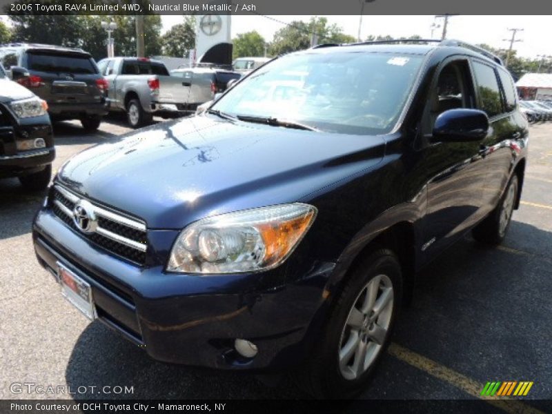 Nautical Blue Metallic / Ash 2006 Toyota RAV4 Limited 4WD
