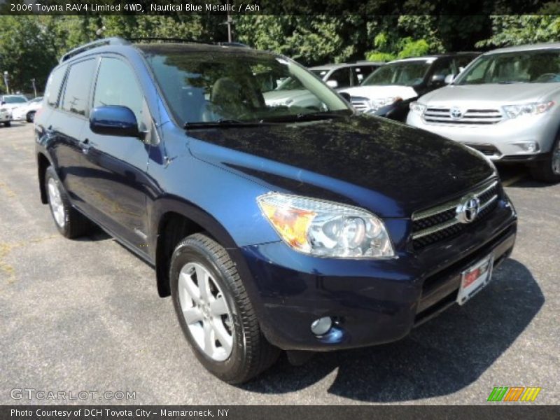 Nautical Blue Metallic / Ash 2006 Toyota RAV4 Limited 4WD