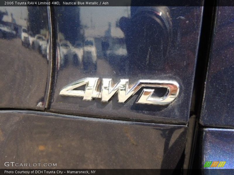 Nautical Blue Metallic / Ash 2006 Toyota RAV4 Limited 4WD
