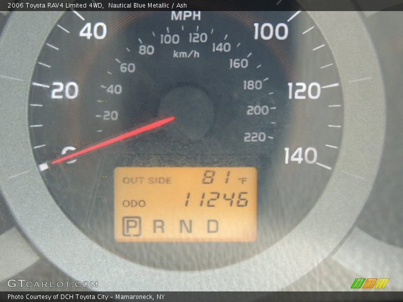 Nautical Blue Metallic / Ash 2006 Toyota RAV4 Limited 4WD