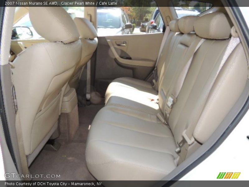 Glacier Pearl White / Cafe Latte 2007 Nissan Murano SE AWD