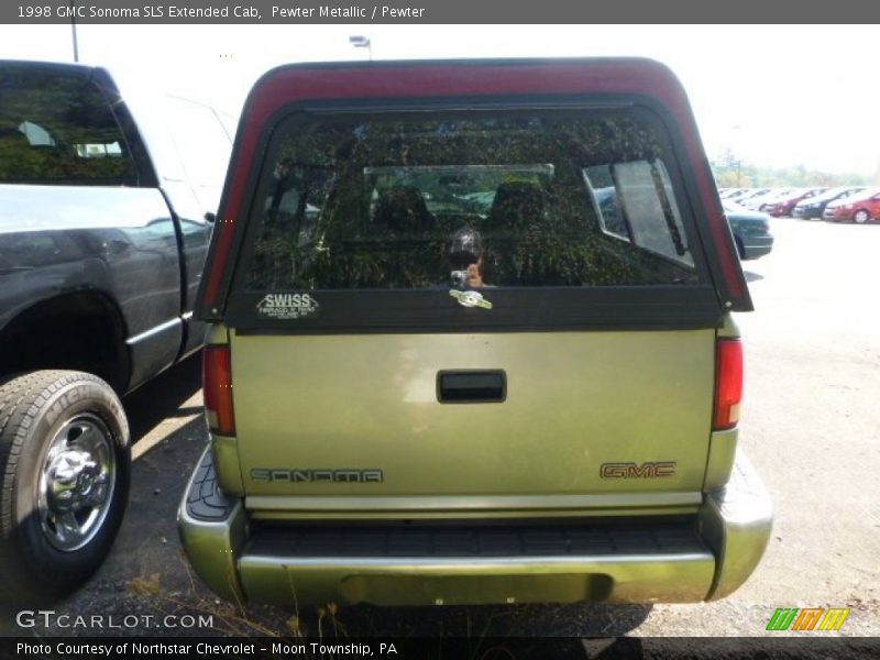 Pewter Metallic / Pewter 1998 GMC Sonoma SLS Extended Cab