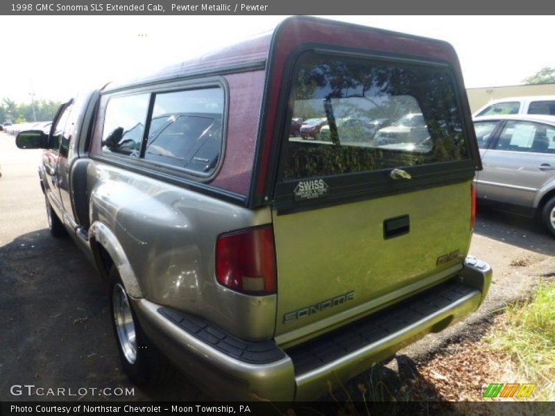 Pewter Metallic / Pewter 1998 GMC Sonoma SLS Extended Cab