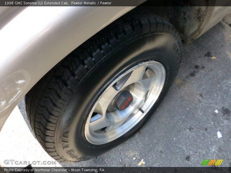 Pewter Metallic / Pewter 1998 GMC Sonoma SLS Extended Cab