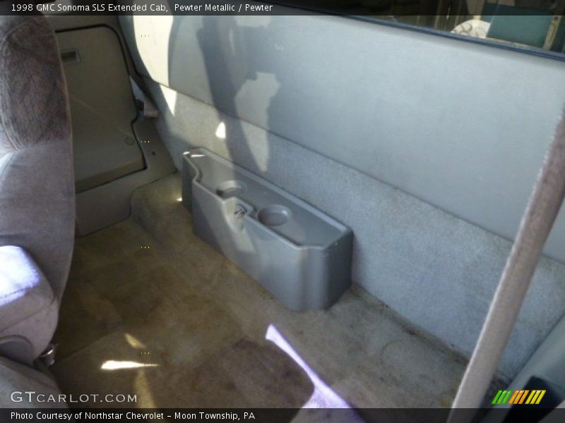 Pewter Metallic / Pewter 1998 GMC Sonoma SLS Extended Cab