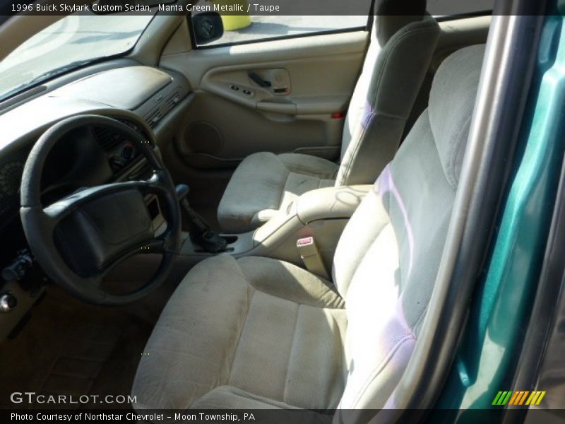 Front Seat of 1996 Skylark Custom Sedan