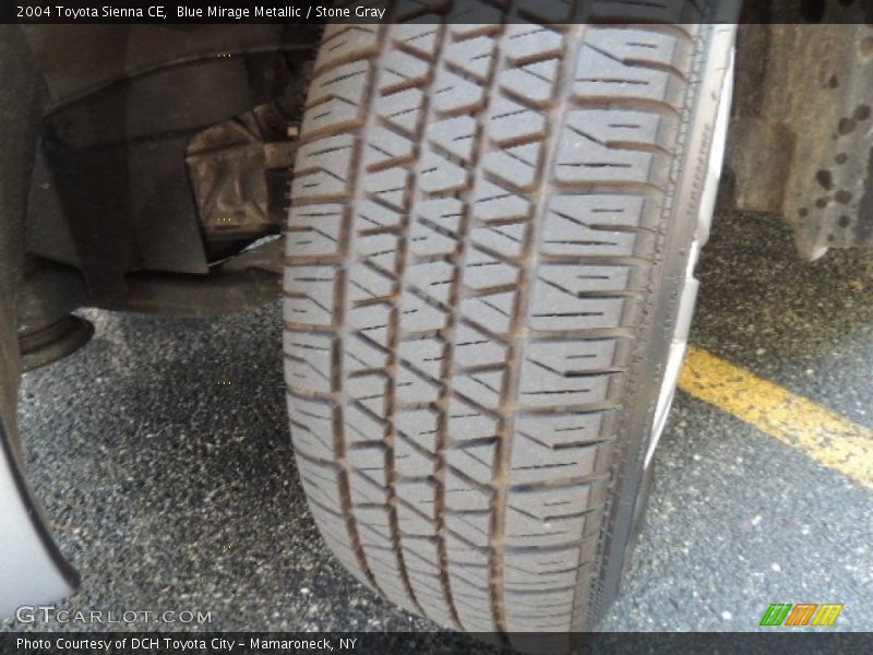 Blue Mirage Metallic / Stone Gray 2004 Toyota Sienna CE