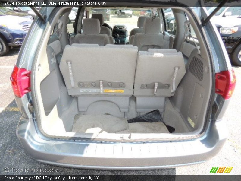 Blue Mirage Metallic / Stone Gray 2004 Toyota Sienna CE