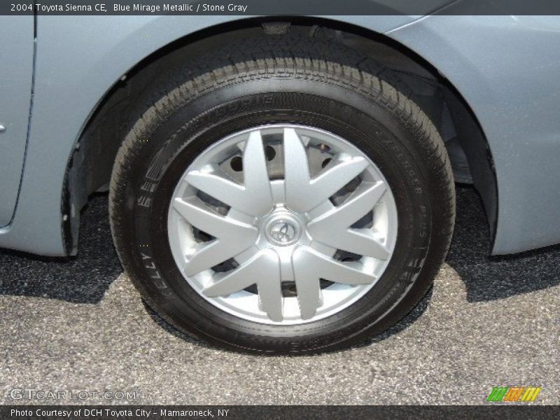 Blue Mirage Metallic / Stone Gray 2004 Toyota Sienna CE