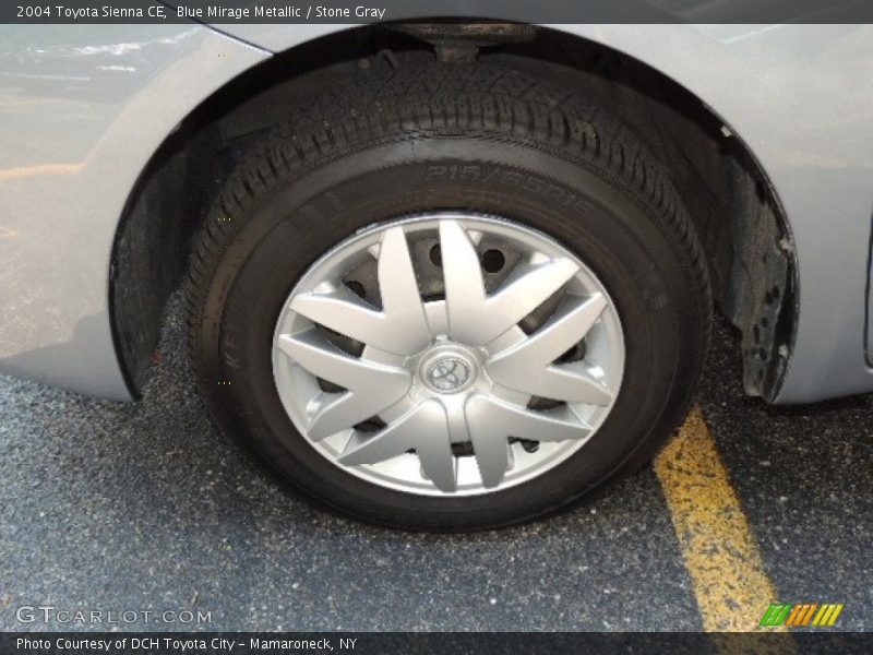 Blue Mirage Metallic / Stone Gray 2004 Toyota Sienna CE