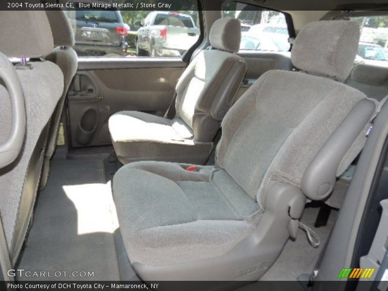 Blue Mirage Metallic / Stone Gray 2004 Toyota Sienna CE