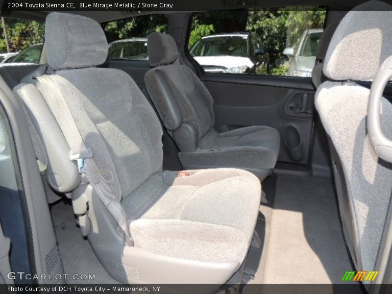 Blue Mirage Metallic / Stone Gray 2004 Toyota Sienna CE