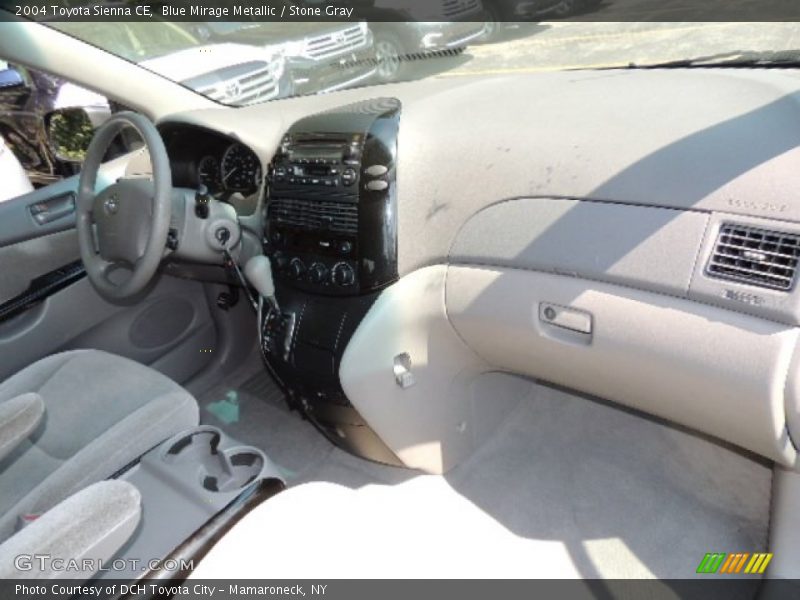 Blue Mirage Metallic / Stone Gray 2004 Toyota Sienna CE