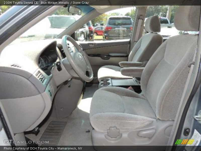 Blue Mirage Metallic / Stone Gray 2004 Toyota Sienna CE