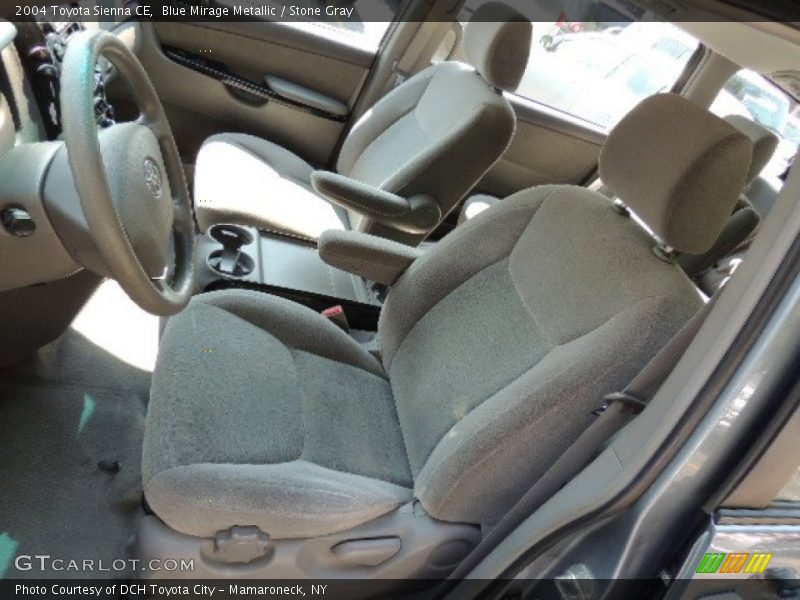 Blue Mirage Metallic / Stone Gray 2004 Toyota Sienna CE