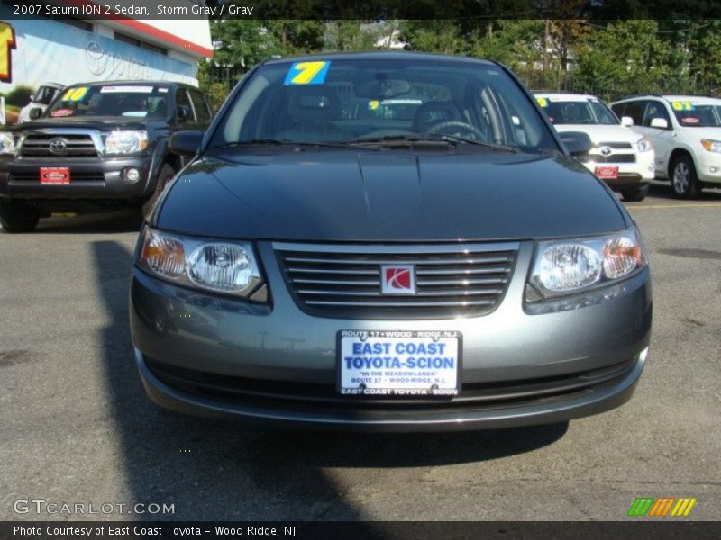 Storm Gray / Gray 2007 Saturn ION 2 Sedan