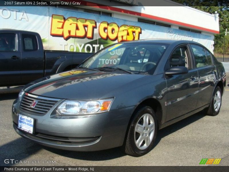 Storm Gray / Gray 2007 Saturn ION 2 Sedan