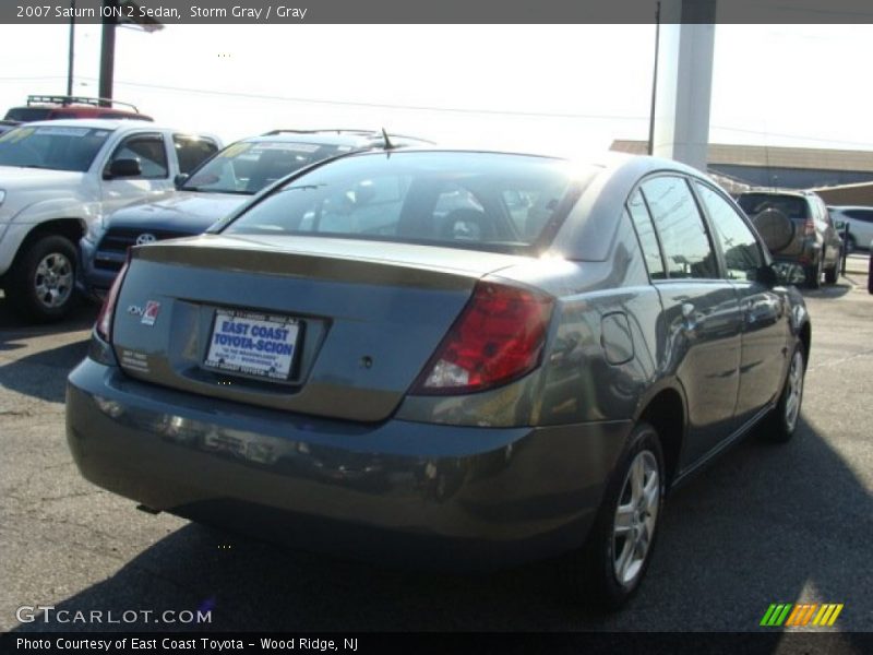 Storm Gray / Gray 2007 Saturn ION 2 Sedan