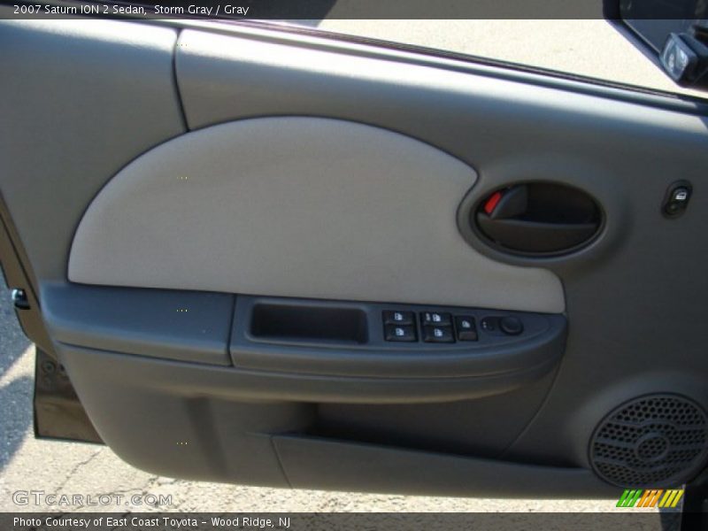 Storm Gray / Gray 2007 Saturn ION 2 Sedan