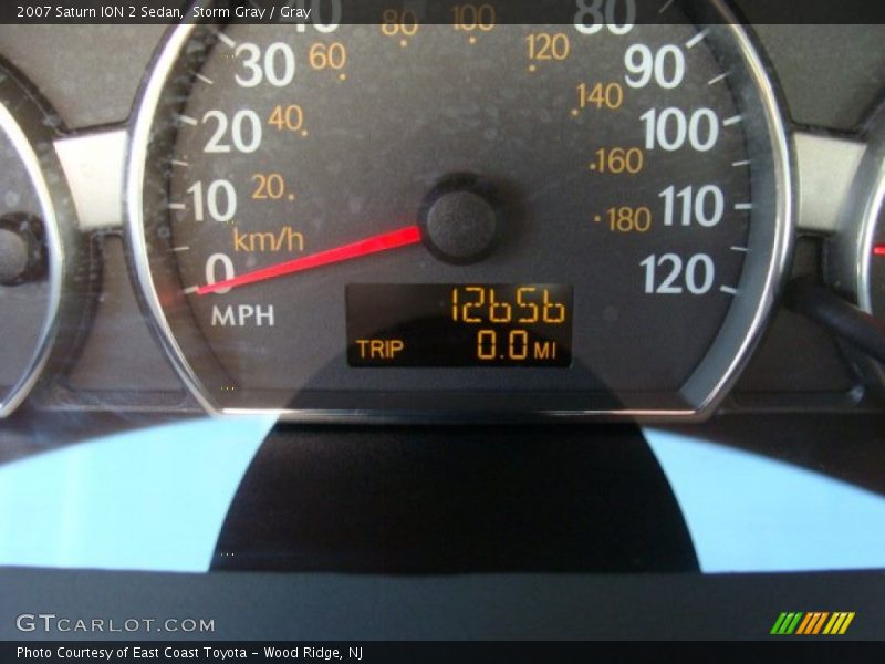Storm Gray / Gray 2007 Saturn ION 2 Sedan