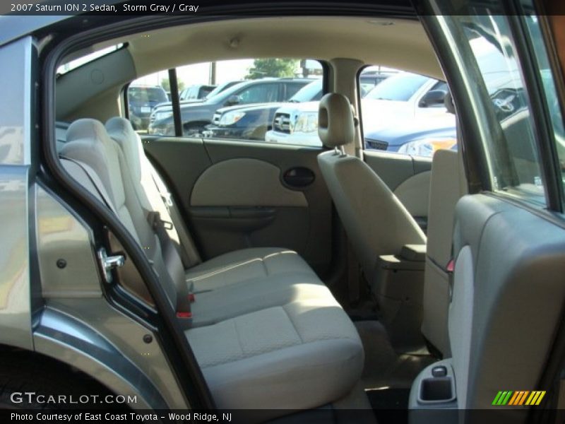 Storm Gray / Gray 2007 Saturn ION 2 Sedan